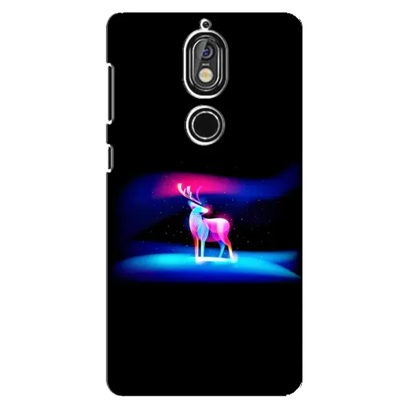 Чехол с рисунком «Яркий олень» для Nokia 7 Чехол с рисунком «Яркий олень» для Nokia 7