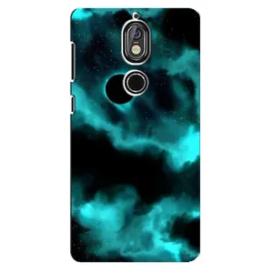 Чехлы КОСМОС для Nokia 7 (Затмение)