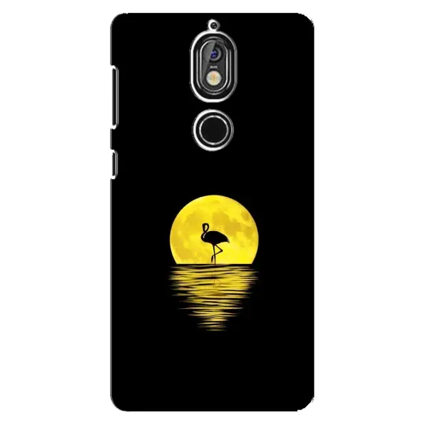 Чехол с рисунком «Желтый Закат» для Nokia 7
