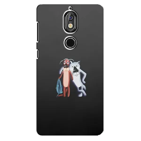 Чехол с рисунком «Шо, опять» для Nokia 7