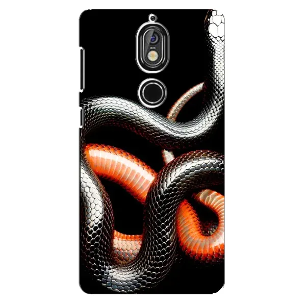 Чехол с рисунком «Змея» для Nokia 7