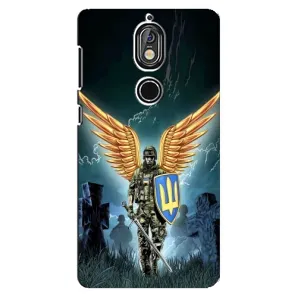 Патриотический Чехол для Nokia 7 (ЗСУ з крильями)