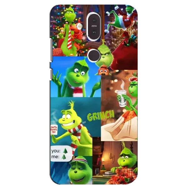 Чехол с рисунком «Арт Гринч» для Nokia 8.1 (2018) Чехол с рисунком «Арт Гринч» для Nokia 8.1 (2018)