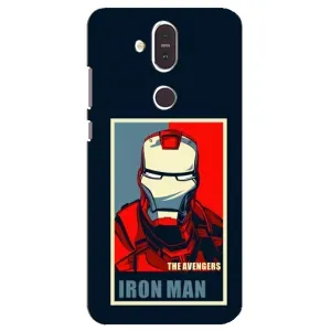 Чохол Супергерой Залізна Людина на Nokia 8.1 , Nokia 8 2018 (Art Iron man)