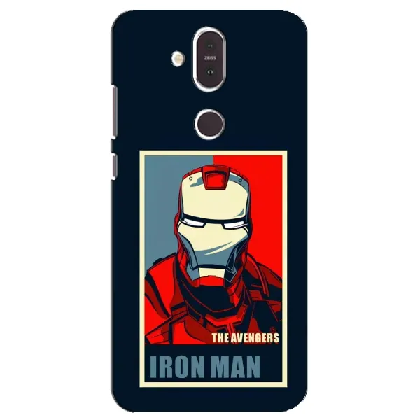 Чехол с рисунком «Art Iron man» для Nokia 8.1 (2018)