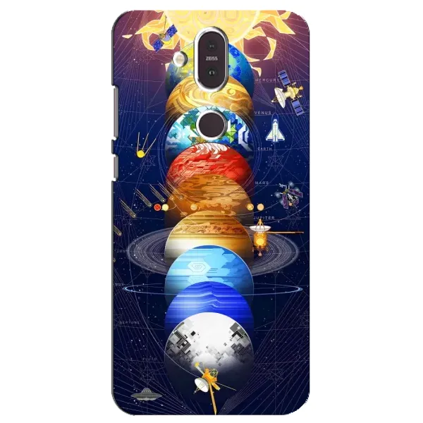 Чехол с рисунком «Арт планети» для Nokia 8.1 (2018) Чехол с рисунком «Арт планети» для Nokia 8.1 (2018)