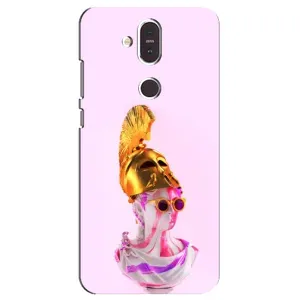 Чехол с Прикольным принтом на Nokia 8.1 , Nokia 8 2018 (АРТ Статуя)