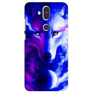 Чехол с Волком на Nokia 8.1 , Nokia 8 2018 (Арт-Волк)