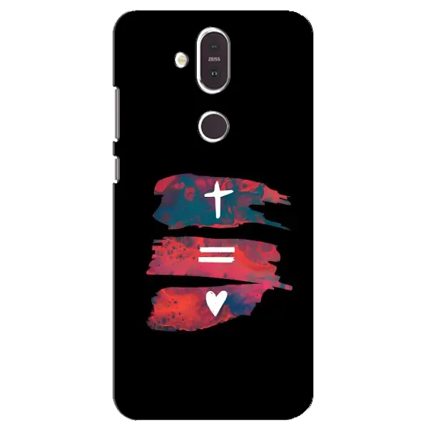 Чехол с рисунком «Атрибутика» для Nokia 8.1 (2018) Чехол с рисунком «Атрибутика» для Nokia 8.1 (2018)