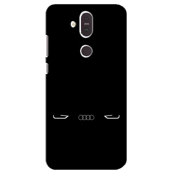 Чехол с рисунком «Силует Audi» для Nokia 8.1 (2018) Чехол с рисунком «Силует Audi» для Nokia 8.1 (2018)
