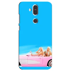 Силиконовый Чехол Барби Фильм на Nokia 8.1 , Nokia 8 2018 (Барби и Кен)
