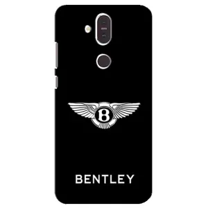 Чехлы с тематикой "Крутые машины" на Nokia 8.1 , Nokia 8 2018 (Logo Bentley)