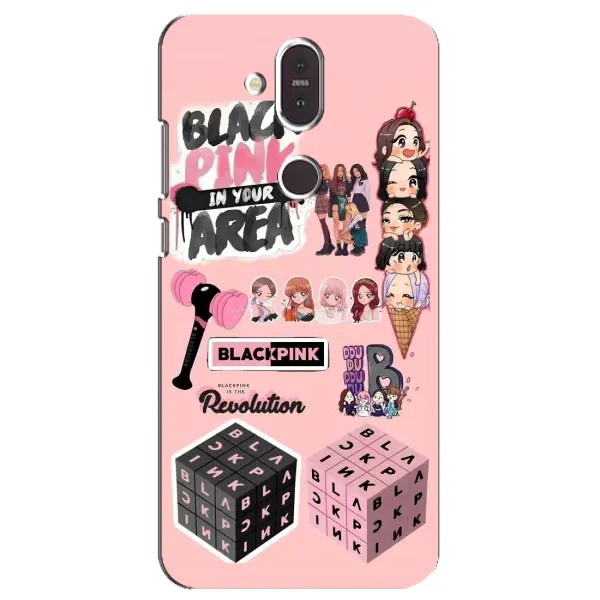 Чехол с рисунком «BLACK PINK коллаж» для Nokia 8.1 (2018) Чехол с рисунком «BLACK PINK коллаж» для Nokia 8.1 (2018)