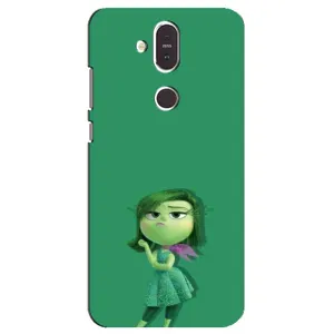 Чехол Головоломка для Nokia 8.1 , Nokia 8 2018 - (AlphaPrint) (Брезгливость)