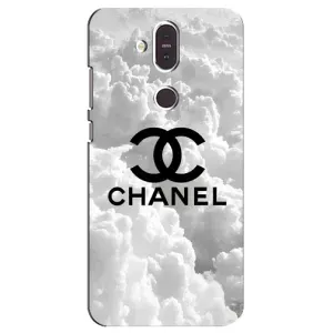Чохол з Брендами одягу на Нокіа 8.1 (CHANEL)