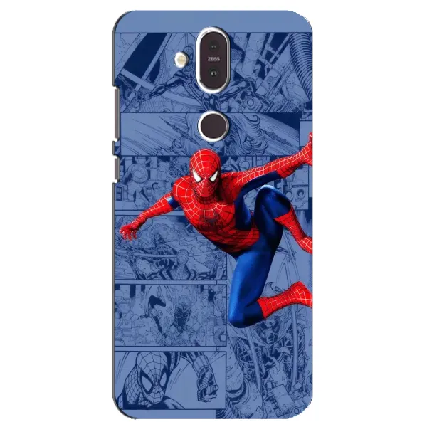 Чехол с рисунком «Человек Паук» для Nokia 8.1 (2018)