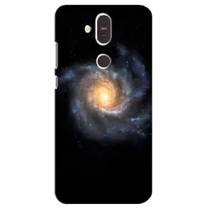 Чехлы КОСМОС для Nokia 8.1 , Nokia 8 2018 (Черная дыра)