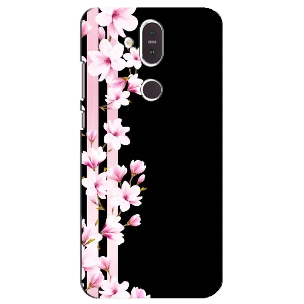 Чехол с рисунком «Цветочки» для Nokia 8.1 (2018) Чехол с рисунком «Цветочки» для Nokia 8.1 (2018)