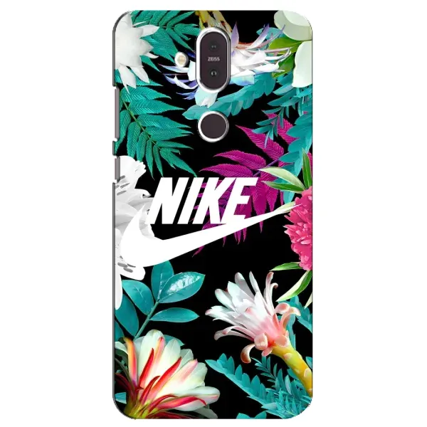 Чехол с рисунком «Цветочный Nike» для Nokia 8.1 (2018) Чехол с рисунком «Цветочный Nike» для Nokia 8.1 (2018)