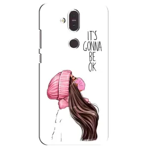 Чохол Стильні дівчата на Nokia 8.1 , Nokia 8 2018 (Дівчина в масці)