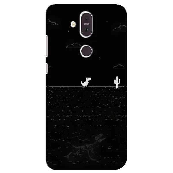 Чехол с рисунком «Динозаврик» для Nokia 8.1 (2018) Чехол с рисунком «Динозаврик» для Nokia 8.1 (2018)