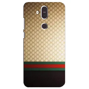 Чехлы Бренд GUCCI для Nokia 8.1 , Nokia 8 2018 (Фон Гуччи)