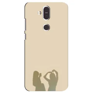 Чохол Стильні дівчата на Nokia 8.1 , Nokia 8 2018 (Фото подруги)
