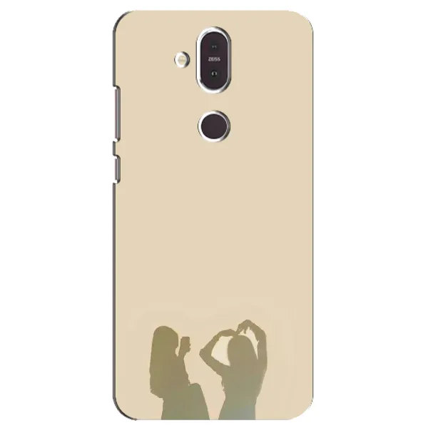 Чехол с рисунком «Фото подруги» для Nokia 8.1 (2018)