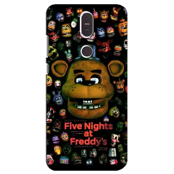 Чехол с рисунком «Freddy» для Nokia 8.1 (2018) Чехол с рисунком «Freddy» для Nokia 8.1 (2018)