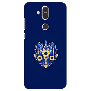 Чехол с картинкой (Патриотический ГЕРБ) на Nokia 8.1 , Nokia 8 2018 (герб)