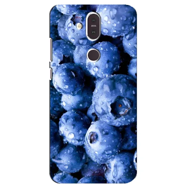 Чехол с рисунком «Голубика» для Nokia 8.1 (2018) Чехол с рисунком «Голубика» для Nokia 8.1 (2018)