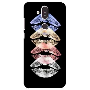 Чохол Стильні дівчата на Nokia 8.1 , Nokia 8 2018 (Губи)