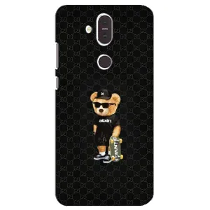 Чехлы Мишка Тедди для Нокиа 8.1 (GUCCI Teddy)