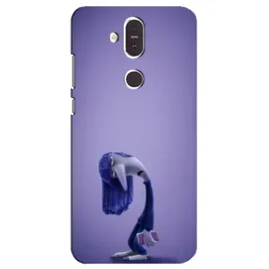 Чехол Головоломка для Nokia 8.1 , Nokia 8 2018 - (AlphaPrint) (Хандра)