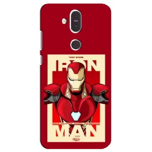 Чохол Супергерой Залізна Людина на Nokia 8.1 , Nokia 8 2018 (Iron man)