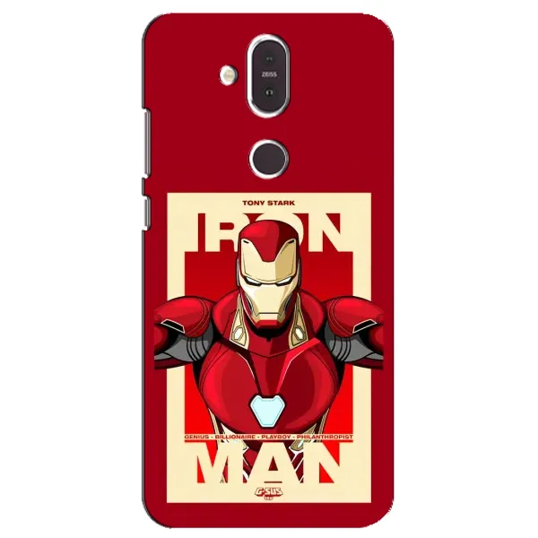 Чехол с рисунком «Iron man» для Nokia 8.1 (2018)