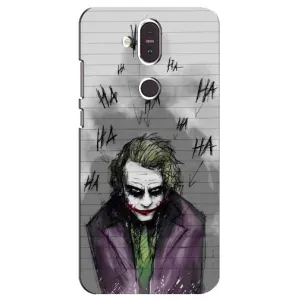 Чохли з картинкою Джокера на Nokia 8.1 , Nokia 8 2018 (Joker клоун)