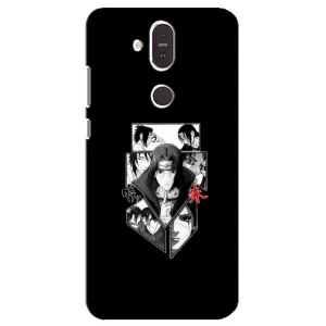Чехлы с картинкой Итачи Учиха на Nokia 8.1 , Nokia 8 2018 (Коллаж Итачи)