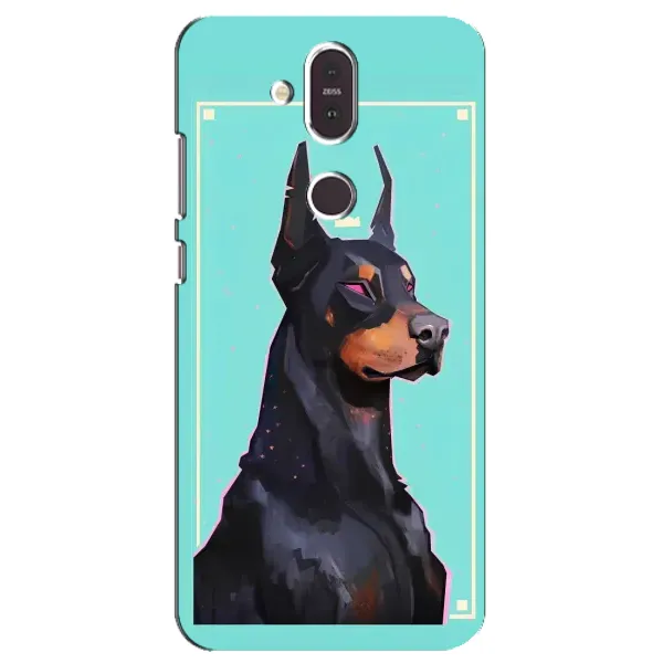 Чохол з малюнком «Король доберман» для Nokia 8.1 (2018) Чохол з малюнком «Король доберман» для Nokia 8.1 (2018)