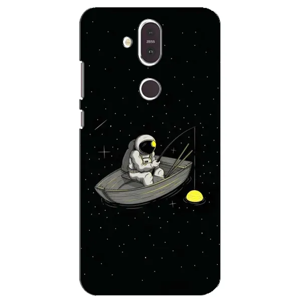 Чехол с рисунком «Космонавт на рыбалке» для Nokia 8.1 (2018) Чехол с рисунком «Космонавт на рыбалке» для Nokia 8.1 (2018)