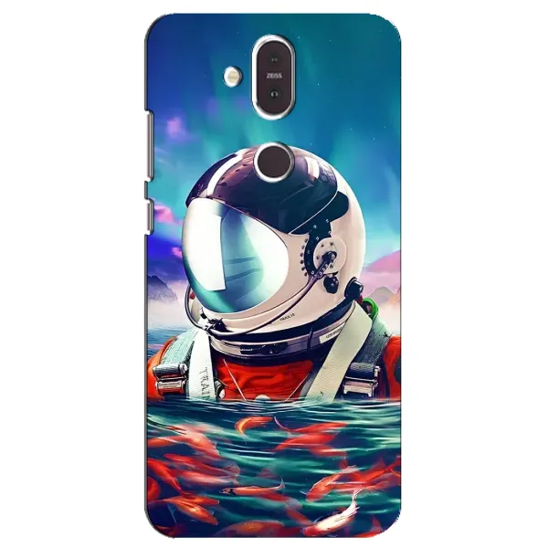 Чехол с рисунком «Космонавт в воде» для Nokia 8.1 (2018) Чехол с рисунком «Космонавт в воде» для Nokia 8.1 (2018)