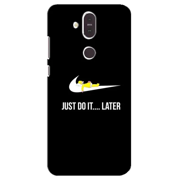 Чехол с рисунком «Later» для Nokia 8.1 (2018) Чехол с рисунком «Later» для Nokia 8.1 (2018)
