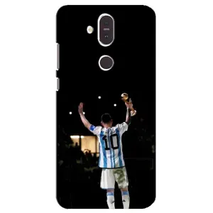Чехлы Лео Месси Аргентина для Nokia 8.1 , Nokia 8 2018 (Лео Чемпион)