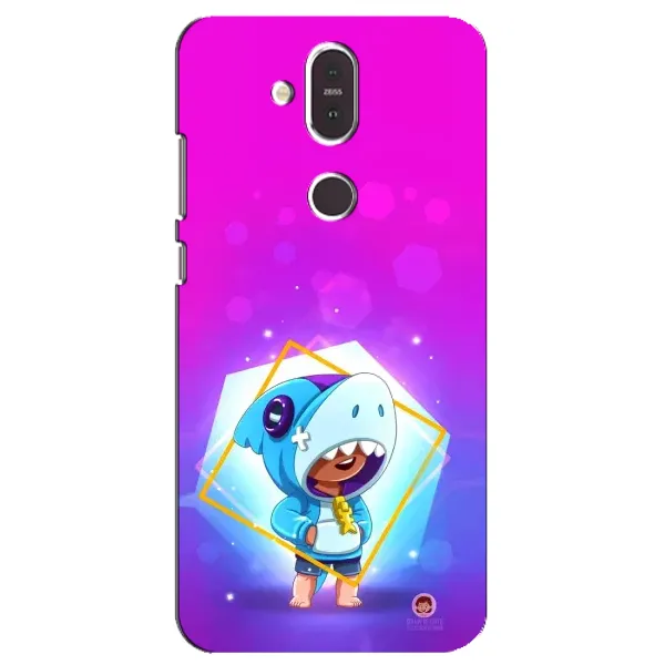 Чехол с рисунком «Леон в костюме Акулы» для Nokia 8.1 (2018)