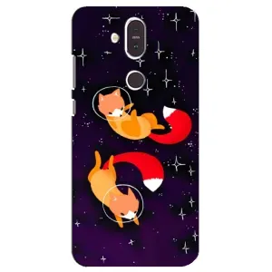 Чехол с Лисичкой для Nokia 8.1 , Nokia 8 2018 (Лисы)