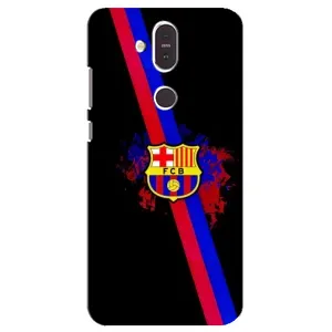 Чехол для Nokia 8.1 , Nokia 8 2018 (Барселона) (Лого Барсы)