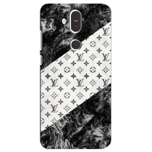Чехол Стиль Louis Vuitton на Nokia 8.1 , Nokia 8 2018 (LV на белом)