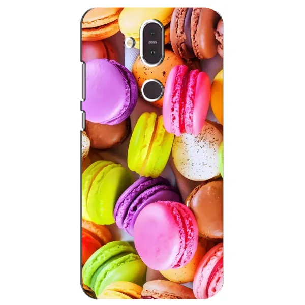 Чехол с рисунком «Макаруны» для Nokia 8.1 (2018) Чехол с рисунком «Макаруны» для Nokia 8.1 (2018)