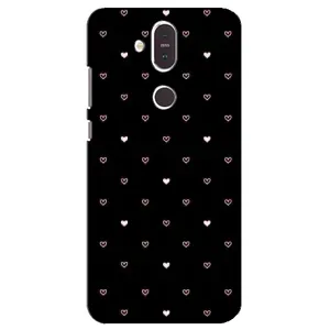 Чехлы с тематикой "Маленькие Сердечки" на Nokia 8.1 , Nokia 8 2018 (Маленькие сердечки)