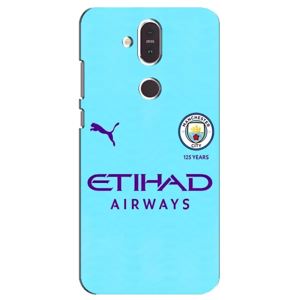 Чехол с рисунком «Man City» для Nokia 8.1 (2018) Чехол с рисунком «Man City» для Nokia 8.1 (2018)